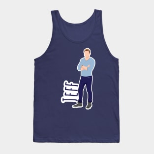 Jeff Minimal Art Tank Top